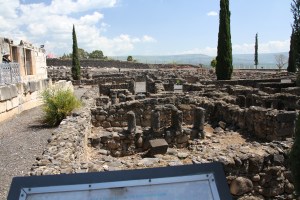 Ruins in Capharnaum.