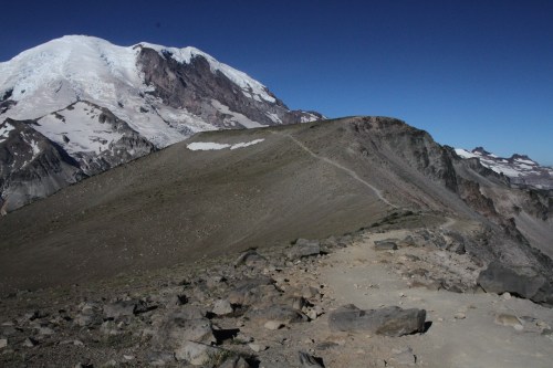 Burroughs Mountain Trail up to Burroughs #2 - the second peak of Burroughs Mountain.