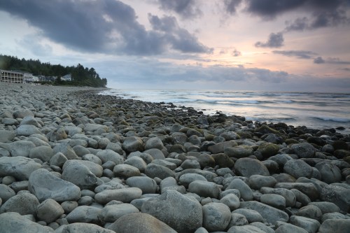 Final shot on Day One from the Water's edge in Seaside, Oregon.