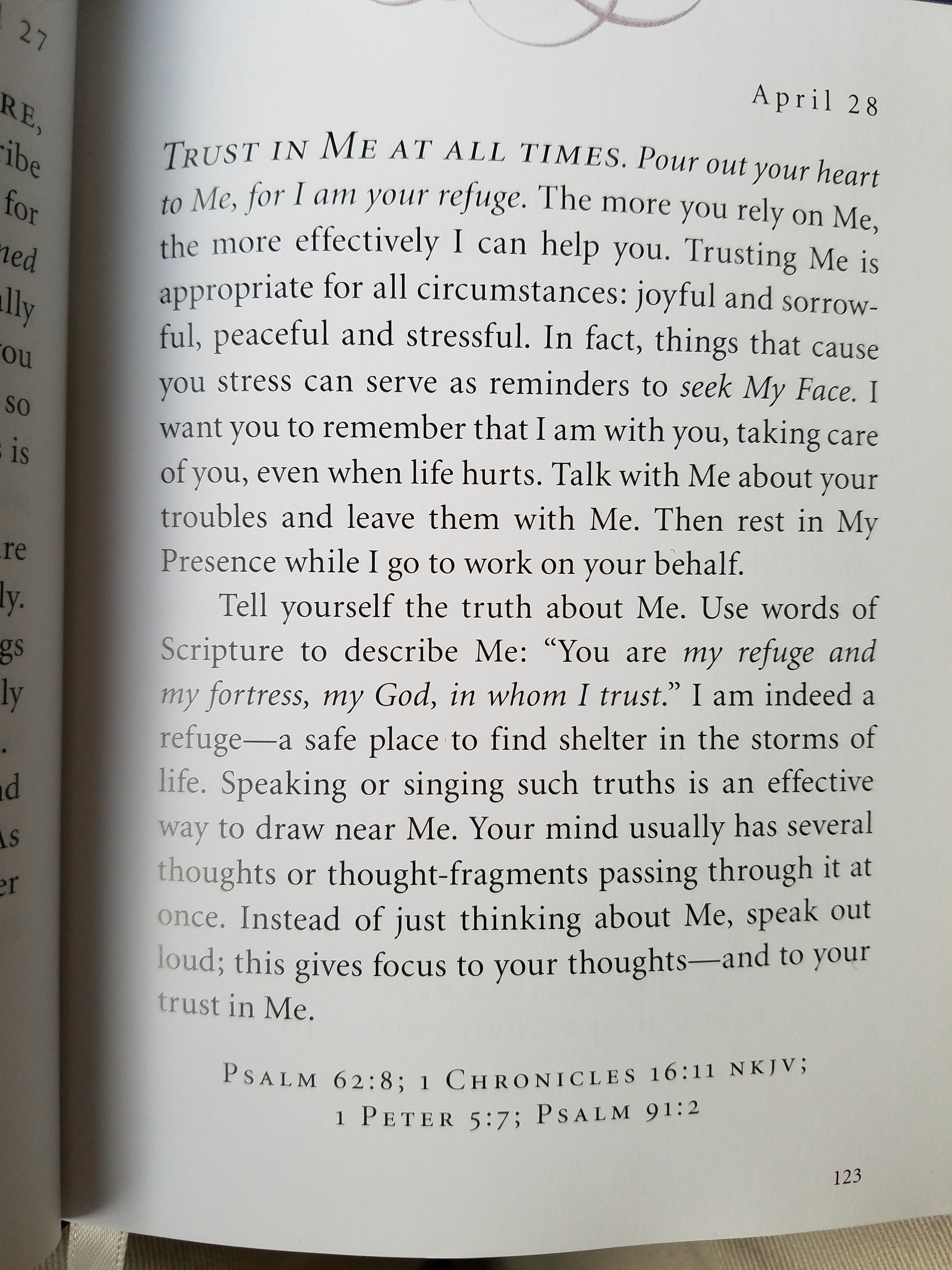 April 28 Devotion